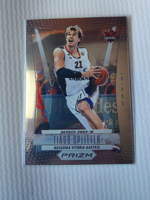 2023-24 Panini-Prizm Euroleague Basketball Tiago Splitter Prizm Retro #10