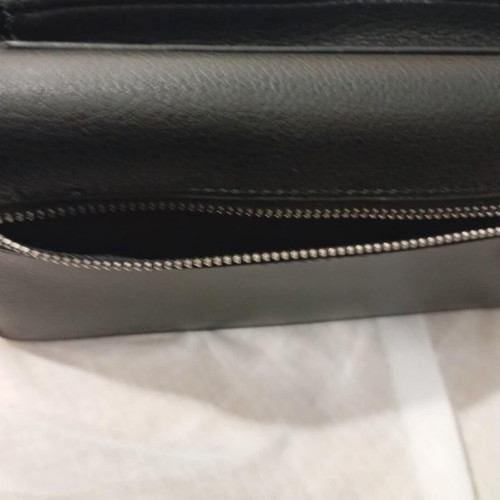 Black crossbody wallet bag new with card and coin slots