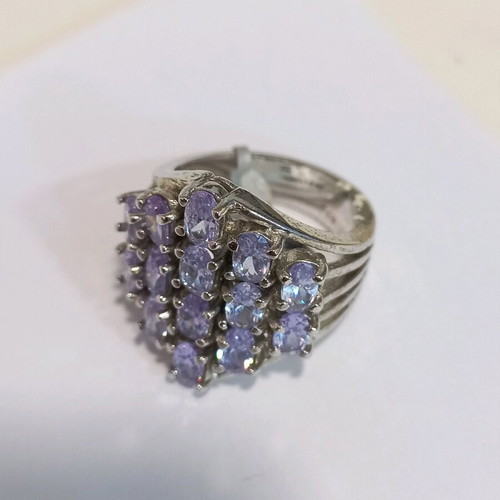 Silver ring new, size 53