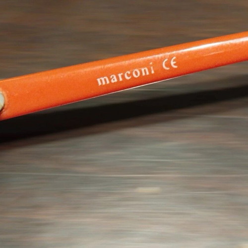Marconi MOD.888 eyeglasses like new, brown and red