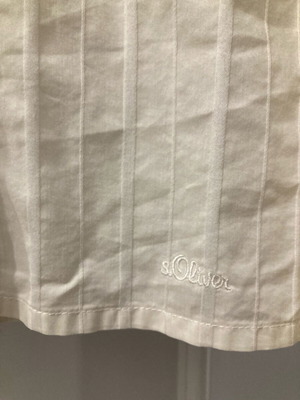 S.Oliver women's shirt used, size Small, white