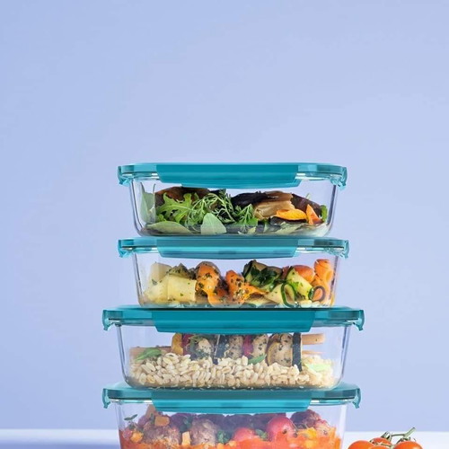 Premia Glass 1.5L new Tupperware glass container