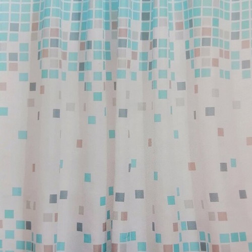 Biopros Mosaic Shower Curtain new, 180x200, 100% polyester