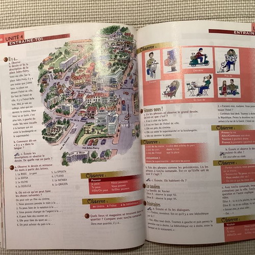 Extra 1 méthode de français new French learning book