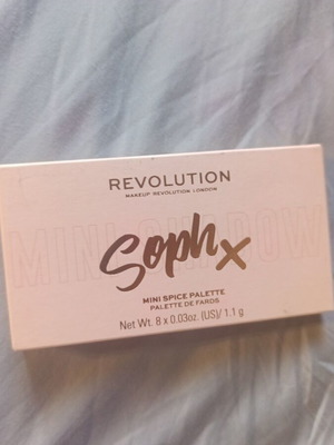 Revolution Sophx mini Spice παλέτα σκιών