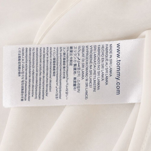 Tommy Hilfiger blouse like new, ecru with ruffles, size M