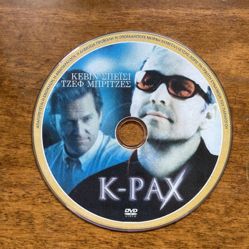 K-Pax DVD used with subtitles