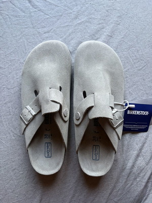 Birkenstock παντόφλες μέγεθος 38, καινούργιες, γκρι