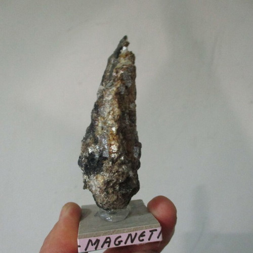 Muscovite Magnetite mineral new, rare Greek Milos