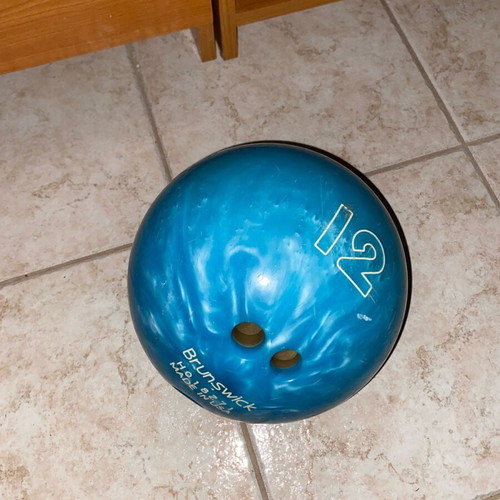 Bowling ball Brunswick new, collectible rare brand