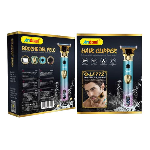 Andowl hair clipper new, for hair, beard and body