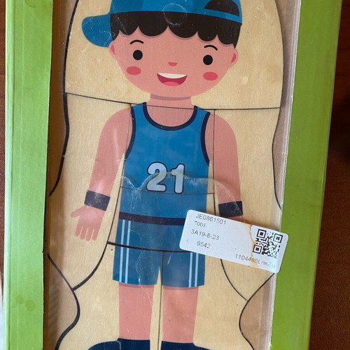 puzzle human body boy