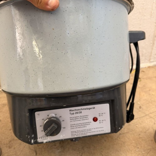Wax melting pot used, professional paraffin melting device for candle making