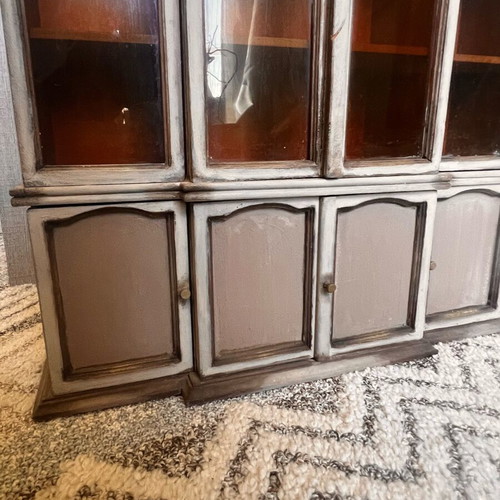Deagostini bookshelves refurbished, set of 2, vintage wood
