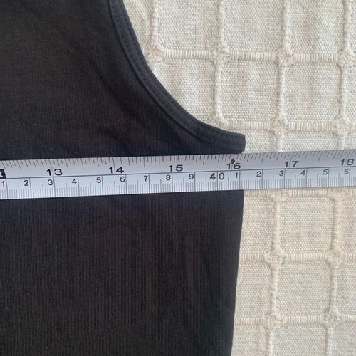 Clockhouse black sleeveless top XL