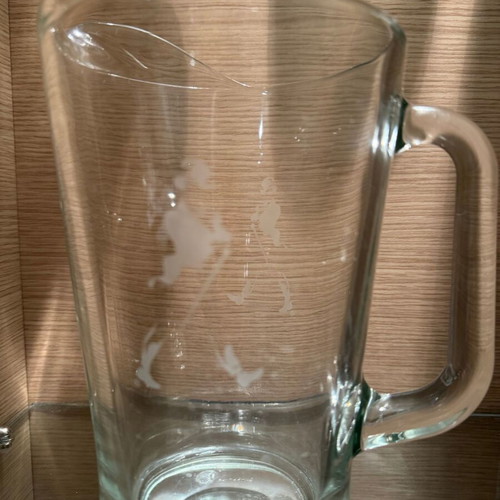 Johnnie Walker collectible pitcher large and heavy, new