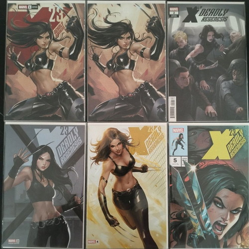 X23 Deadly Regenessis complete series issues 1-5, new