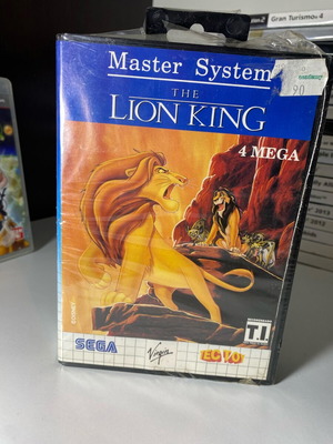Lion King Master System new, sealed Tec Toy