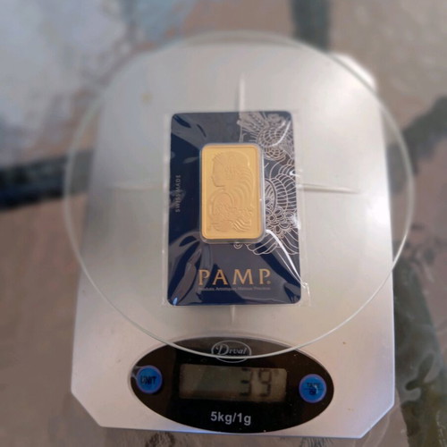 PAMP gold bar Switzerland new