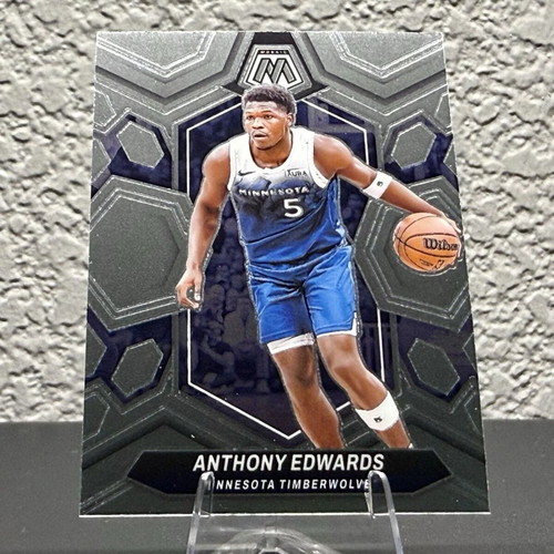 Anthony Edwards 2023-24 Panini Mosaic Minnesota Timberwolves Card new No.33