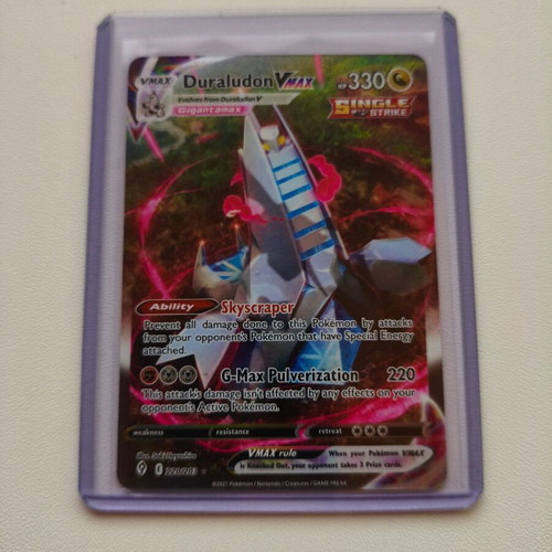 Pokemon Duraludon VMAX Evolving Skies new