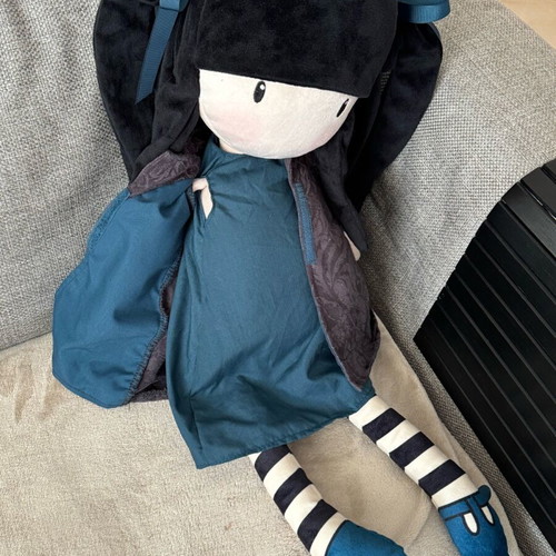 Santoro Gorjuss large doll like new, 65 cm, collectible fabric