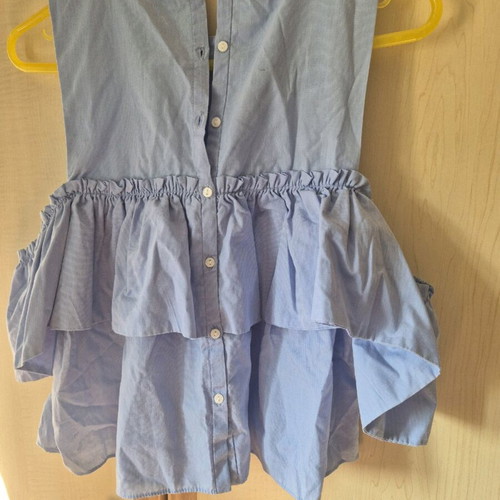 Zara shirt medium sky blue like new