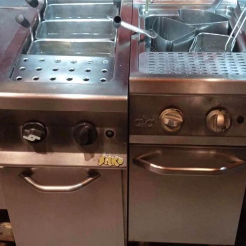 Gas Pasta Boilers used, set of 2, professional equipment