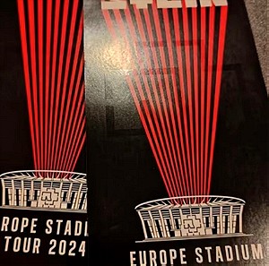 2 tickets concert Rammstein Athens 31.05.2024 Olympic stadium