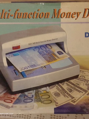 Money detector used, DST-38D model, sound needs repair