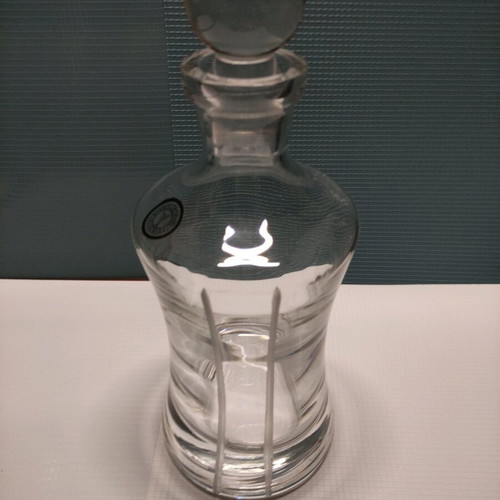 Handmade crystal carafe like new without defects