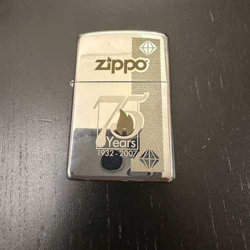 Zippo 75th Anniversary Commemorative Edition lighter 2007