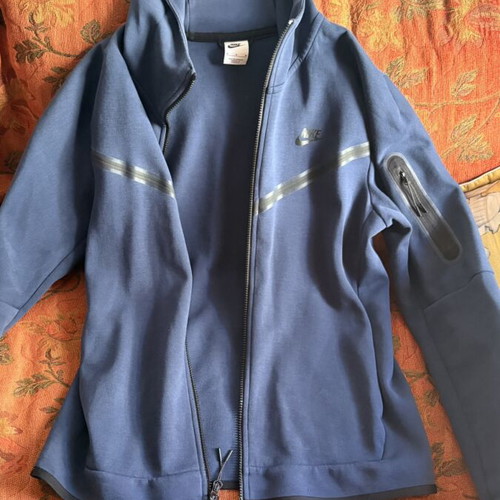Nike Tech Fleece hoodie dark blue size M