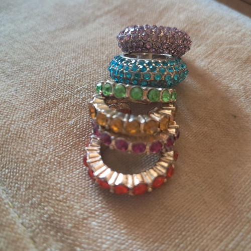 Earrings for upper ear, set of all pieces in photo