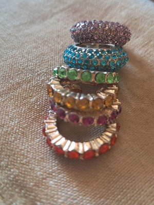 Earrings for upper ear, set of all pieces in photo