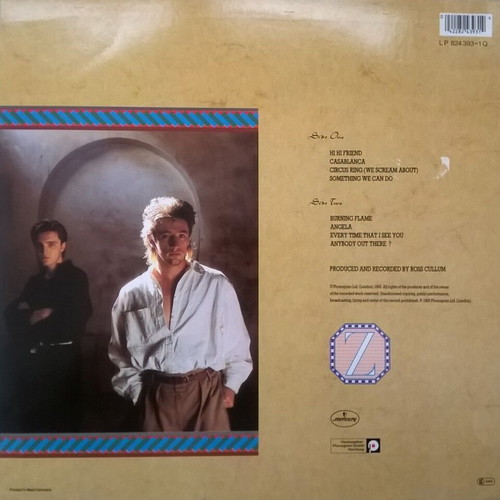 Vitamin Z album Rites Of Passage LP like new, electronic