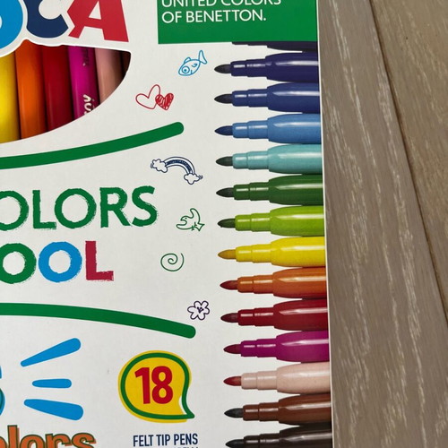 Carioca United Colors of School painting set new, 36 colors