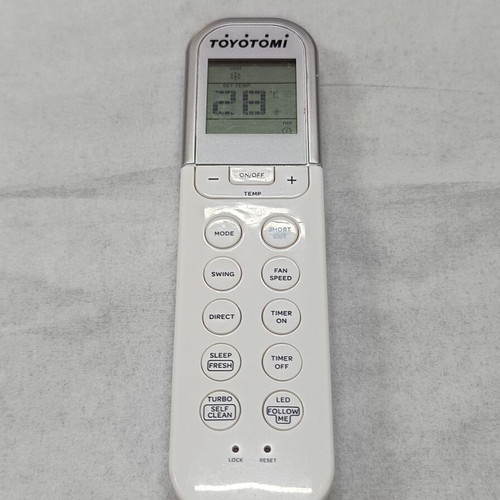 Toyotomi RG36A remote control used