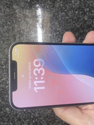 iPhone 12 Pro Max with metal case