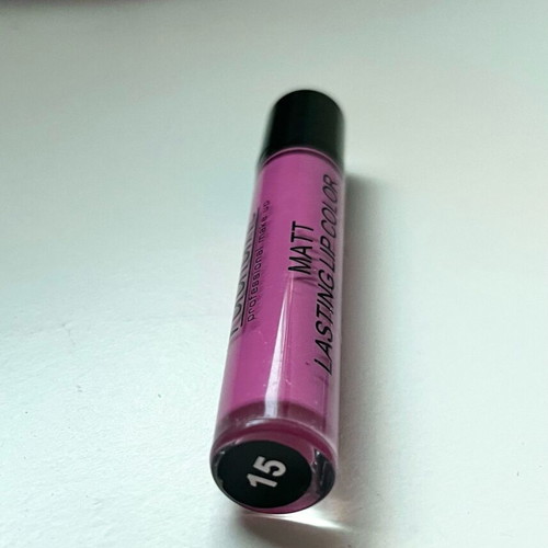 Radiant Matt Lasting Lip Color No15 liquid matte pink lipstick like new
