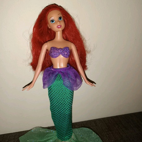 Disney Princess 2-In-1 Ballgown Surprise Ariel Doll used