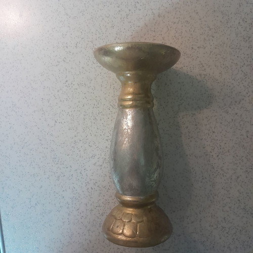 Ceramic candlestick 17cm new