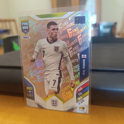 Adrenalyn Phil Foden Fans Favourite football card England