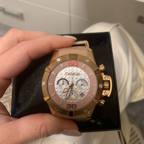 Breeze wristwatch women's pink like new