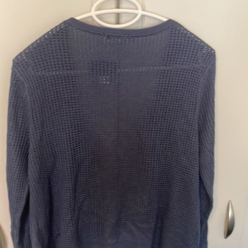 Women's cardigan new with tag blue size L