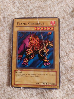 Yu-Gi-Oh Flame Cerebrus used