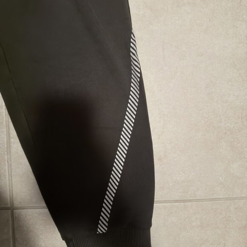 BodyTalk sports pants used, size large, black and white