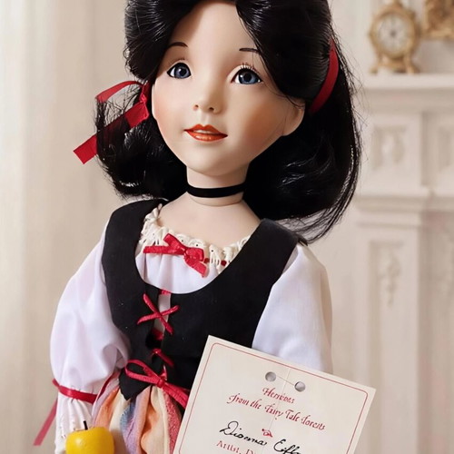 Dianna Effner Snow White porcelain doll like new