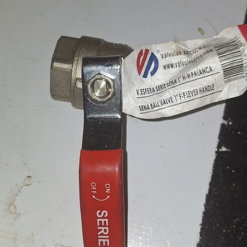 Arco Serie SENA 1" Ball Valve with Male Nipple New