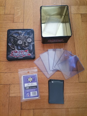 Yu-Gi-Oh! 2013 Redox Mega Tin used with 6 top loaders and sleeves